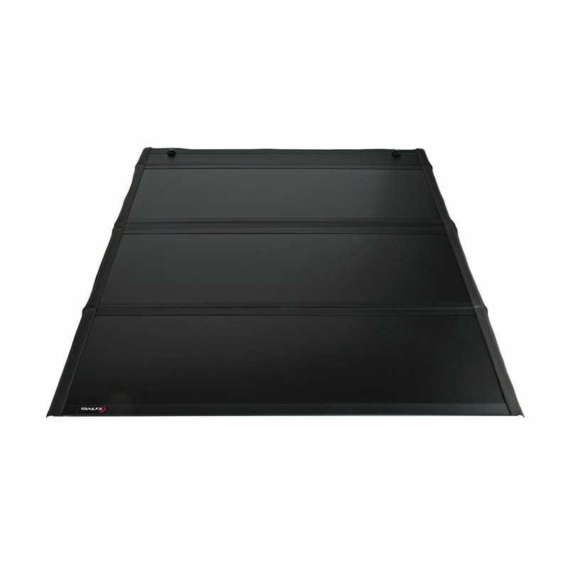 TrailFX | Hard Tri Fold Black Alum W/Carpet Panels - Tundra 3.5T 2022-2024