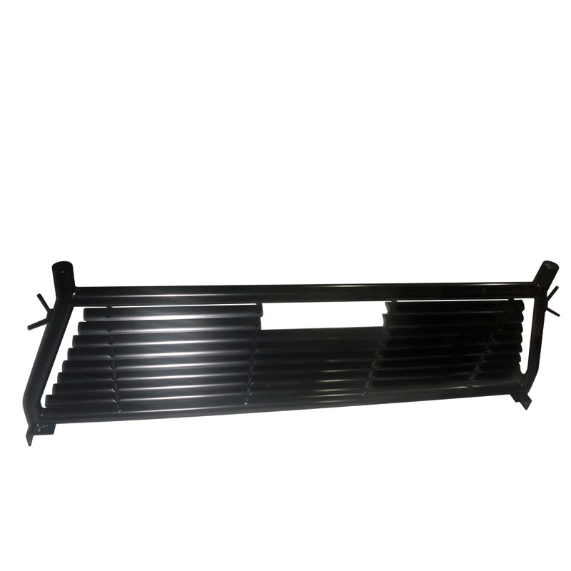 TrailFX | Round Tub Louver W/O Cab Win Cut Blk Stl - Chevrolet / Dodge / Ford 2000-2023