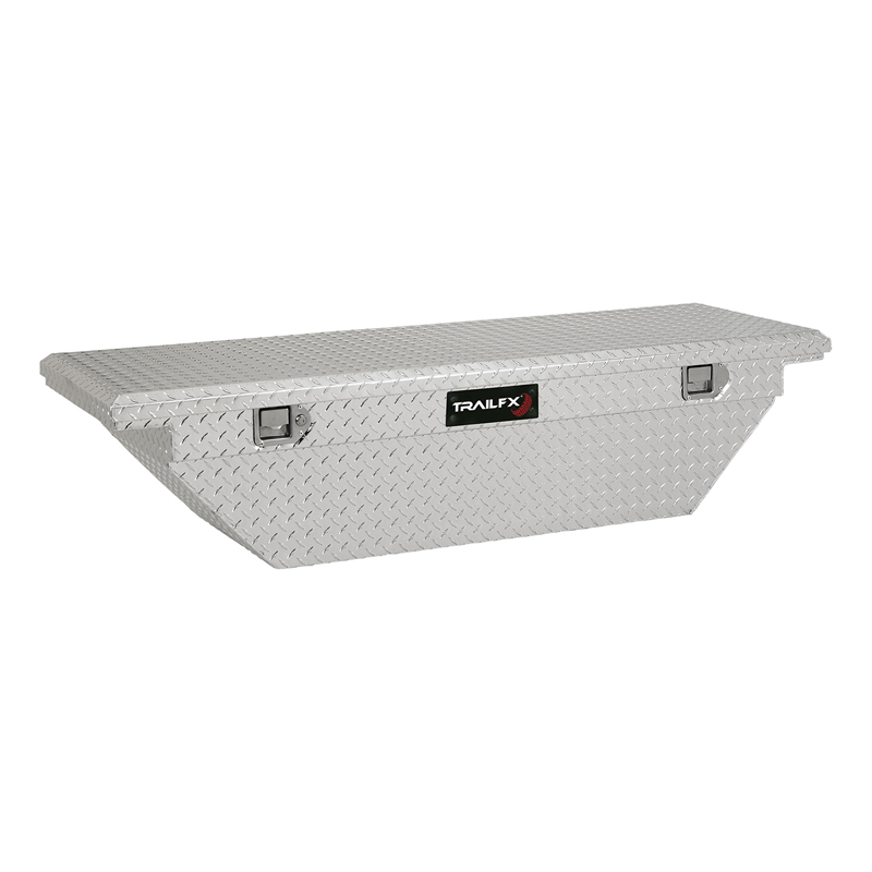 TrailFX | Crosver Angled Sgl Lid 63x19x13.5 W/Tray - Chevrolet / Dodge / Ford / GMC / Honda / Mitsubishi / Nissan / Toyota 2000-
