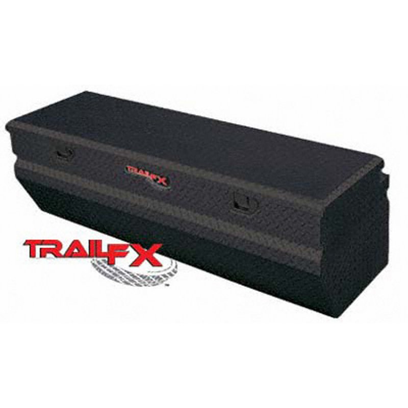 TrailFX | Chest Sgl Lid Black Alum 47x20x17