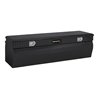 TrailFX | Chest Sgl Lid Black Alum 54x20x17 - Dakota / F-150 / Raider 2000-2011