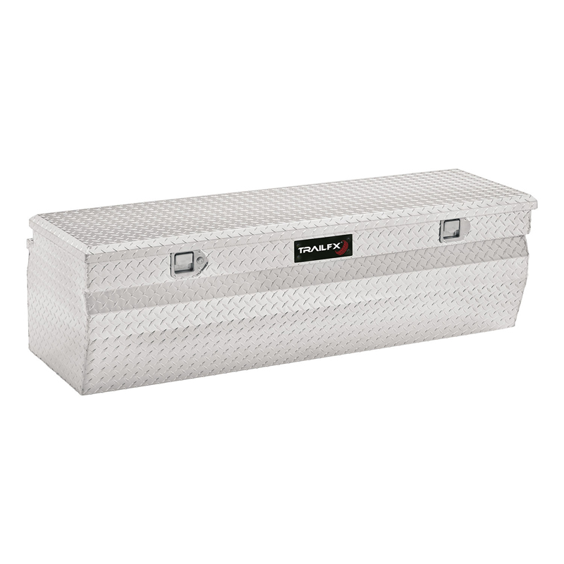 TrailFX | Chest Sgl Lid Alum 54x20x17 - Dakota / F-150 / Raider 2000-2019