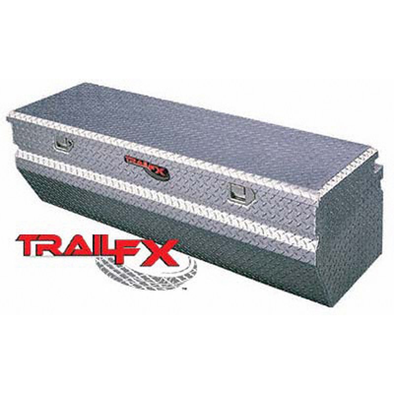 TrailFX | Chest Sgl Lid Alum 54x20x17 - Dakota / F-150 / Raider 2000-2019