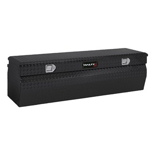 TrailFX | Chest Sgl Lid Black Alum 60x20x17 - Chevrolet / GMC / Nissan / Toyota 2000-2019