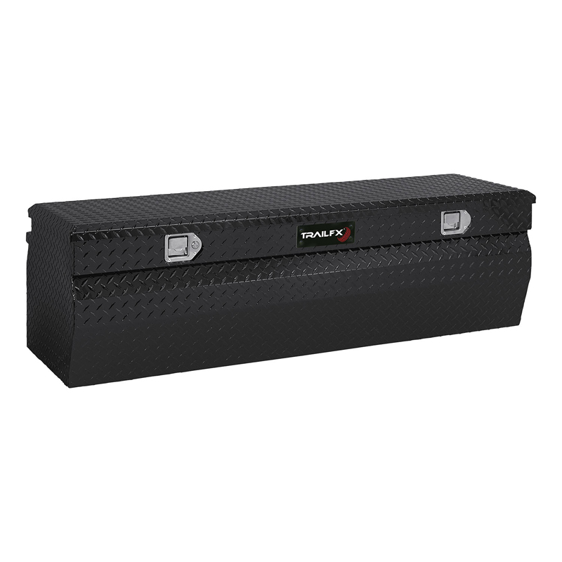 TrailFX | Chest Sgl Lid Black Alum 60x20x17 - Chevrolet / GMC / Nissan / Toyota 2000-2019
