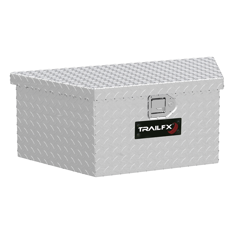 TrailFX | Trailer Tongue Sgl Lid Alum 34x16x13