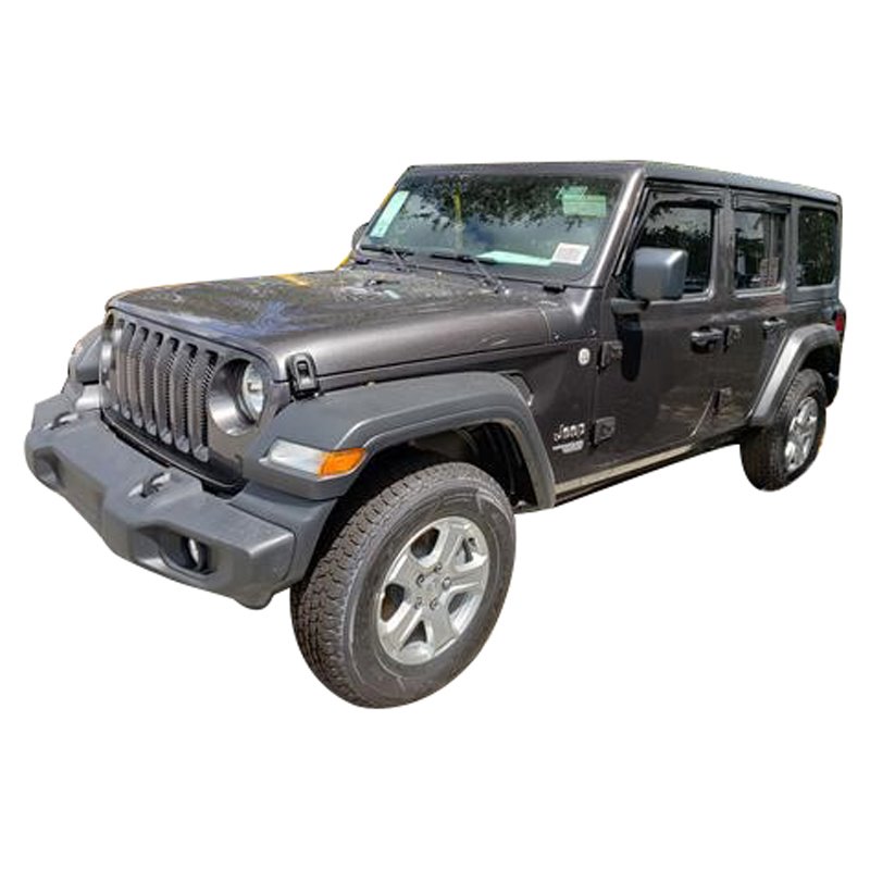 TrailFX | Low Profile Tape-On Smoke Acrylic Set of - Gladiator / Wrangler (JL) 2018-2023