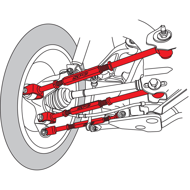 SPC | INFINITI REAR KIT (3) - Rear - Infiniti 2011-2023
