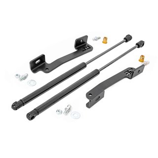 Rough Country | Hydraulic Hood Assist - Gladiator / Wrangler (4xe) / Wrangler (JL) 2018-2022
