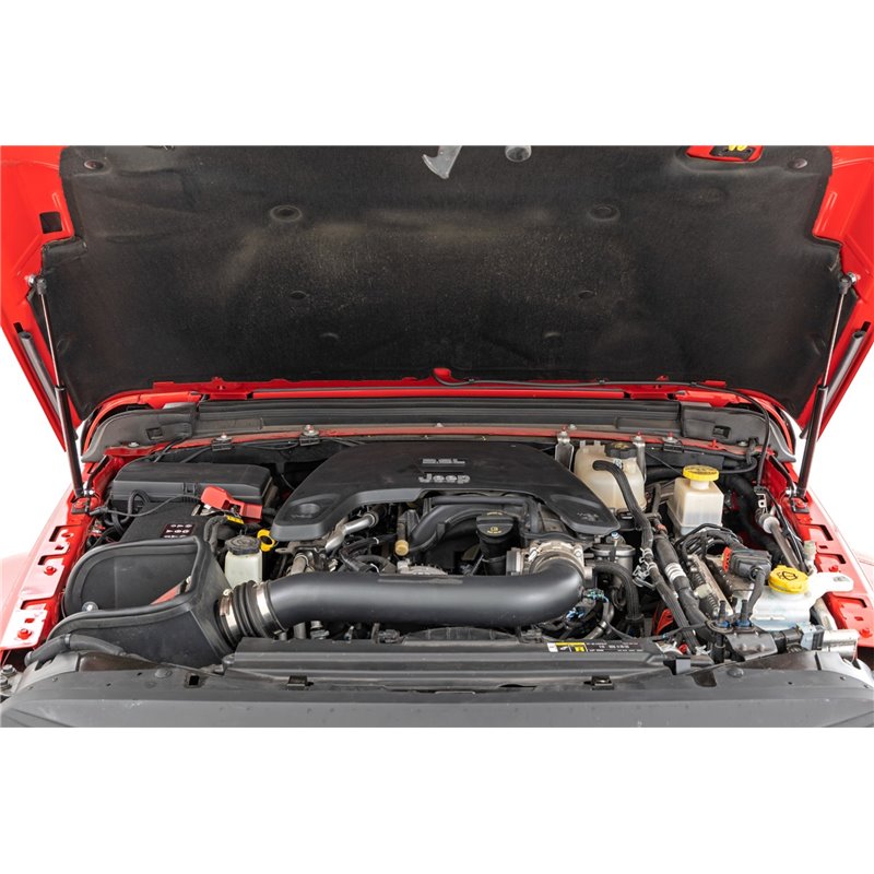 Rough Country | Hydraulic Hood Assist - Gladiator / Wrangler (4xe) / Wrangler (JL) 2018-2022