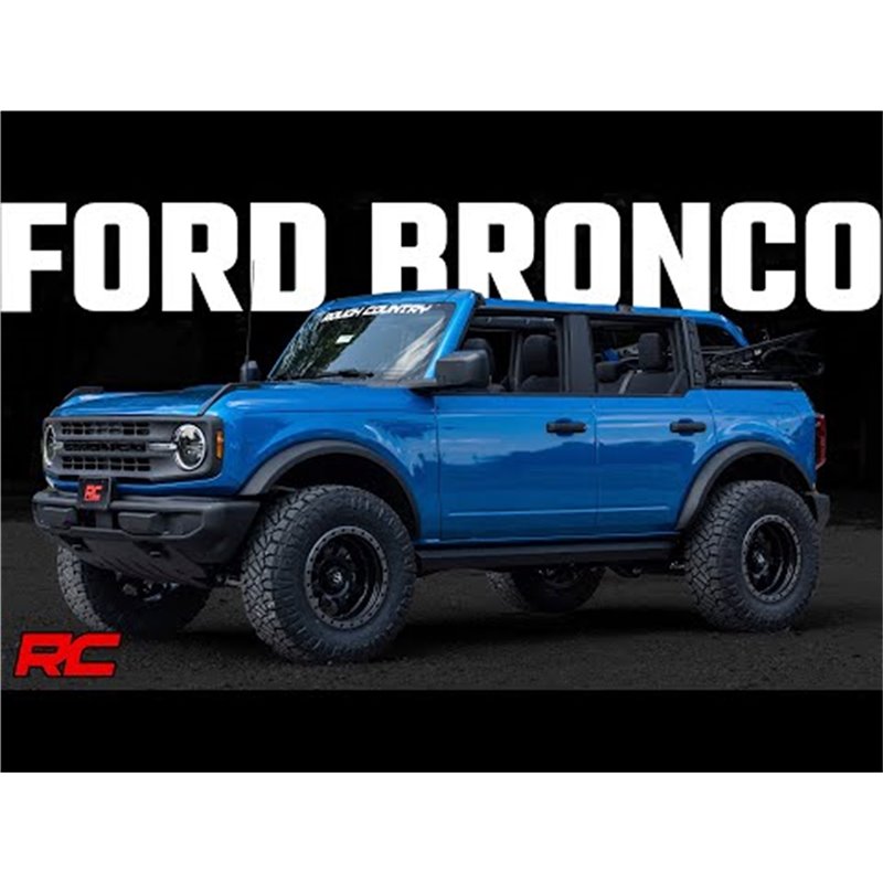 Rough Country | Suspension Lift Kit - Bronco 2.3T / 2.7T / 3.0T 2021-2022