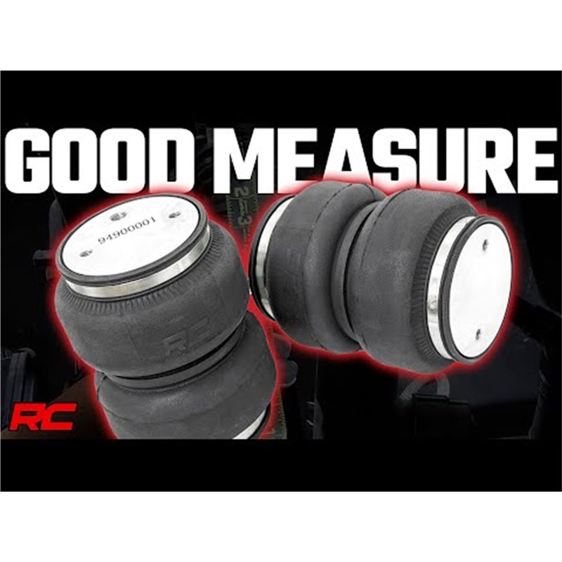 Rough Country | Air Spring Kit - Silverado / Sierra 2500 HD / 3500 HD 6.0L / 6.6L 2011-2019