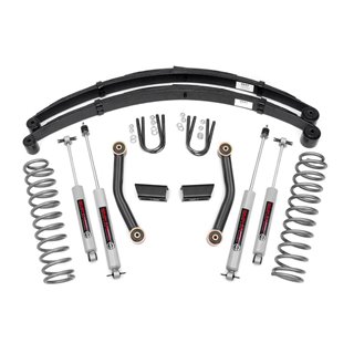 Rough Country | Series II Suspension Lift Kit - Cherokee 1984-2001