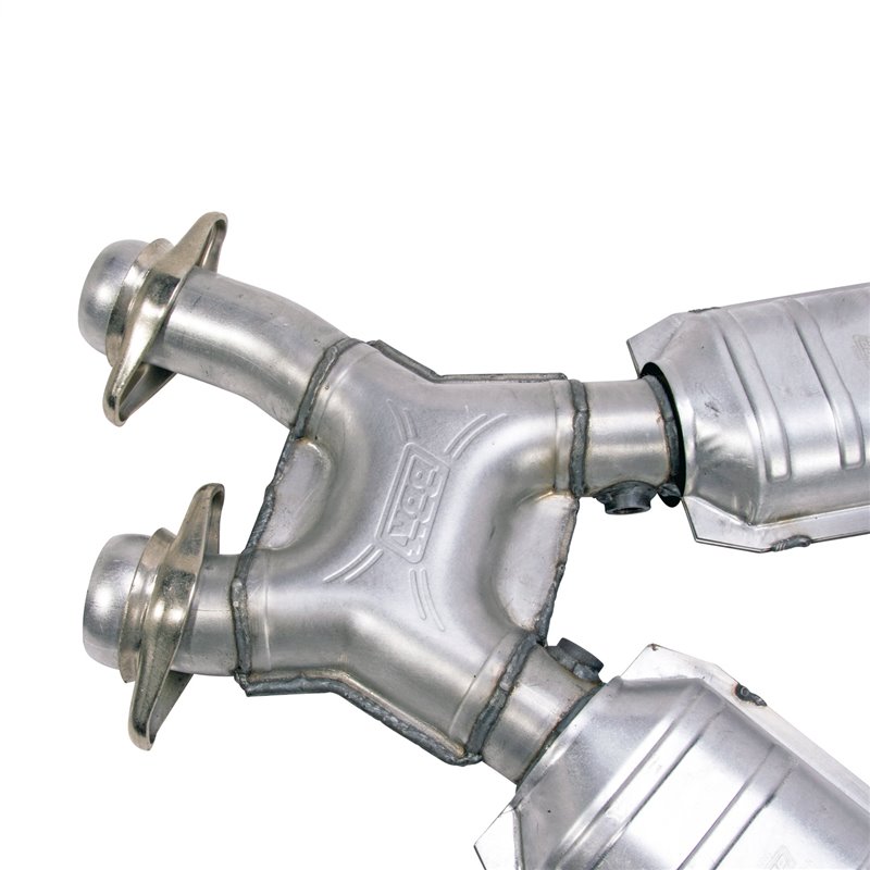 BBK Performance | High-Flow Short Mid X-Pipe Assembly - Mustang 4.6L 1996-2004