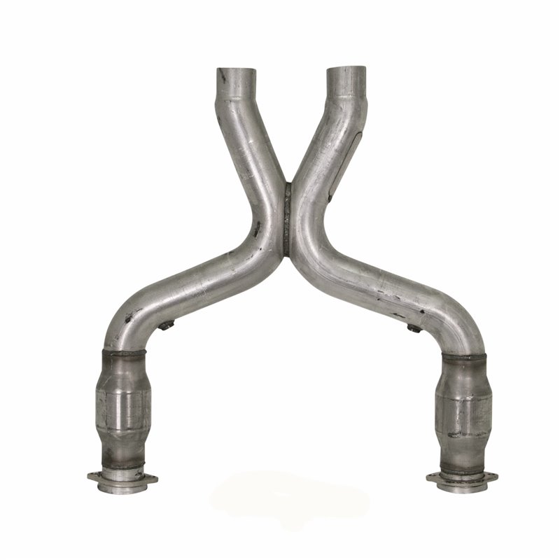 BBK Performance | High-Flow Short Mid X-Pipe Assembly - Mustang 5.0L 2011-2014