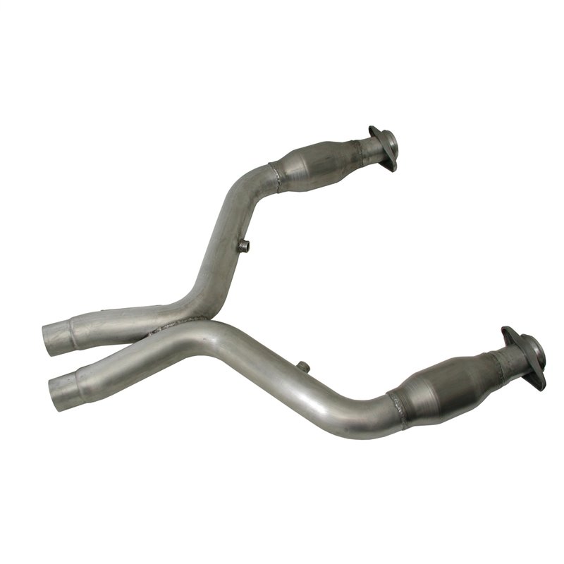 BBK Performance | High-Flow Short Mid X-Pipe Assembly - Mustang 5.0L 2011-2014