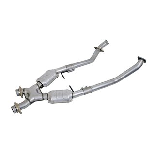 BBK Performance | High-Flow Full X-Pipe Assembly - Mustang 4.6L 1996-1998