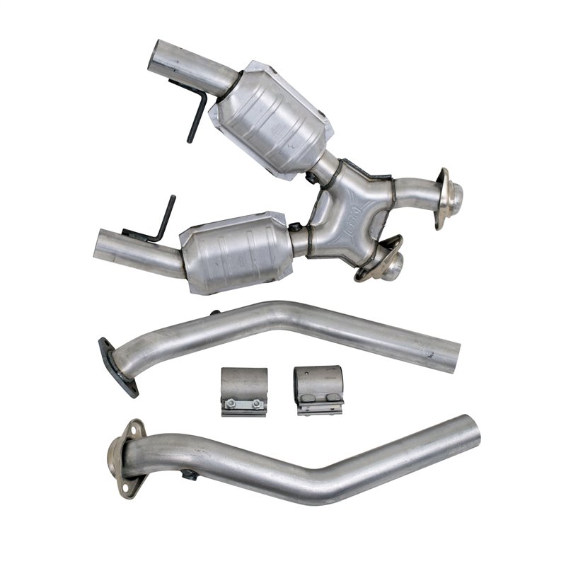 BBK Performance | High-Flow Full X-Pipe Assembly - Mustang 4.6L 1996-1998