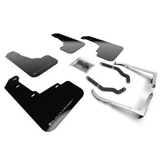 RallyArmor | Black Mud Flap Grey Logo - Subaru Crosstrek 2018-2023