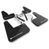 RallyArmor | Black UR Mud Flap White Logo - GR Corolla 2023-2024