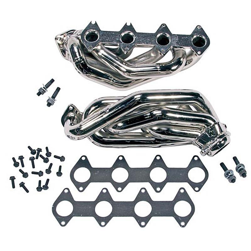 BBK Performance | Headers - Shorty Tube Chrome 1-5/8" - Mustang GT / Shelby GT 4.6L 2005-2010