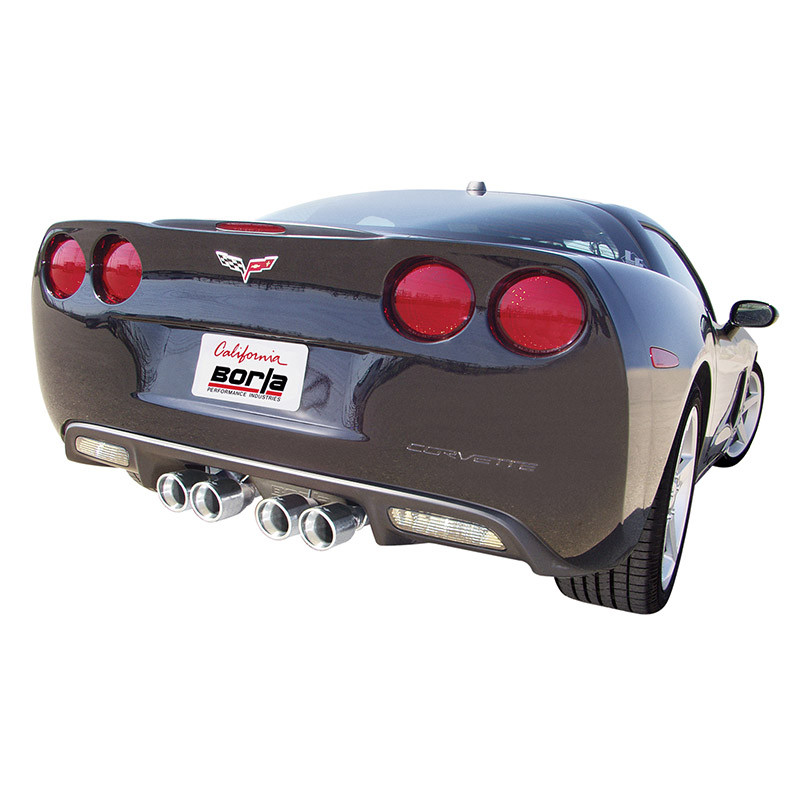 Borla | Axle-Back Exhaust S-Type - Corvette 6.0L / 6.2L 2006-2008