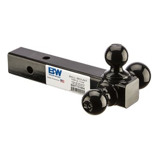 BW | Bmtt31004 10K Triple Tow Ball Mnt-Pcwbag