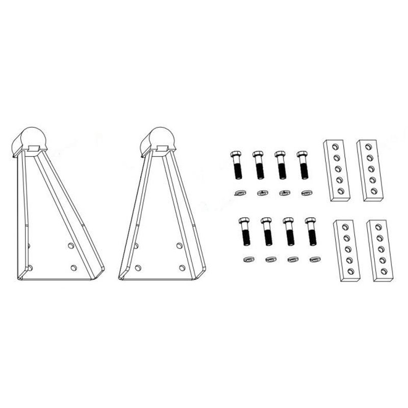 BW | 25K Companion 5Th Wheel Hitch Base For Ford Puck System