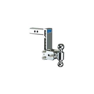 BW | TOW & STOW 2-BALL MOUNT 7" DROP, 7-1/2" RISE 10K, CHROME