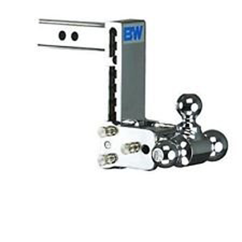 BW | TOW & STOW 3-BALL MOUNT 7" DROP, 7-1/2" RISE 10K, CHROME