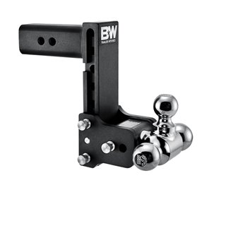 BW | TOW & STOW 3-BALL MOUNT 8-1/2" DROP, 9" RISE 14.5K, BLACK