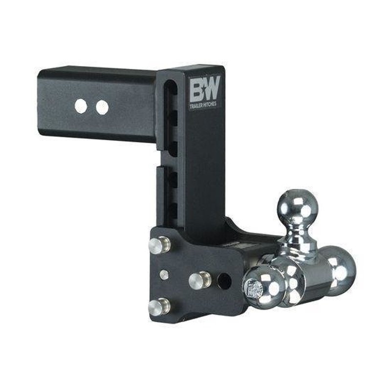 BW | TOW & STOW 3-BALL MOUNT 7-1/2" DROP, 7" RISE 21K, BLACK