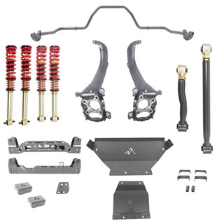 Belltech | 4-7.5" Lift Kit Inc. Front and Rear Trail Performance Coilovers - Bronco 2.3T2.7T3.0T 2021-2023
