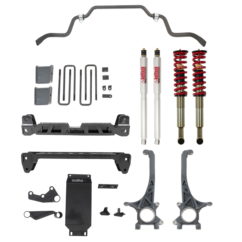 Belltech | 4-6" Lift Kit Inc. Front and Rear Trail Performance Coilovers/Shocks - Tacoma 2.7L3.5L 2016-2023