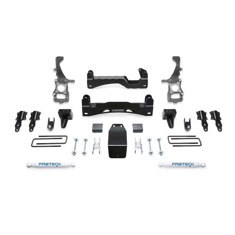 Fabtech | Basic Lift System w/Shocks - 6 in. - F-150 2021