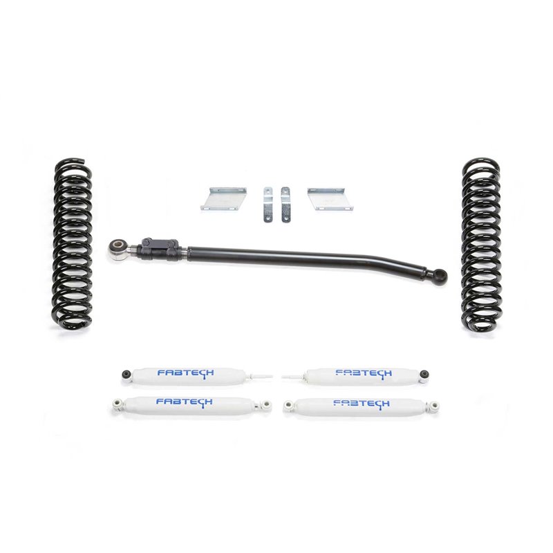 Fabtech | Basic Lift System w/Shocks - 2.5 in. - F-250 / F-350 6.4L / 6.7L 2008-2016