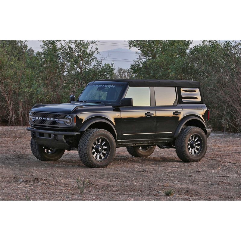 Fabtech | Uniball UCA Lift System w/Shocks - 3 in. - Bronco 2.3T / 2.7T / 3.0T 2021-2022