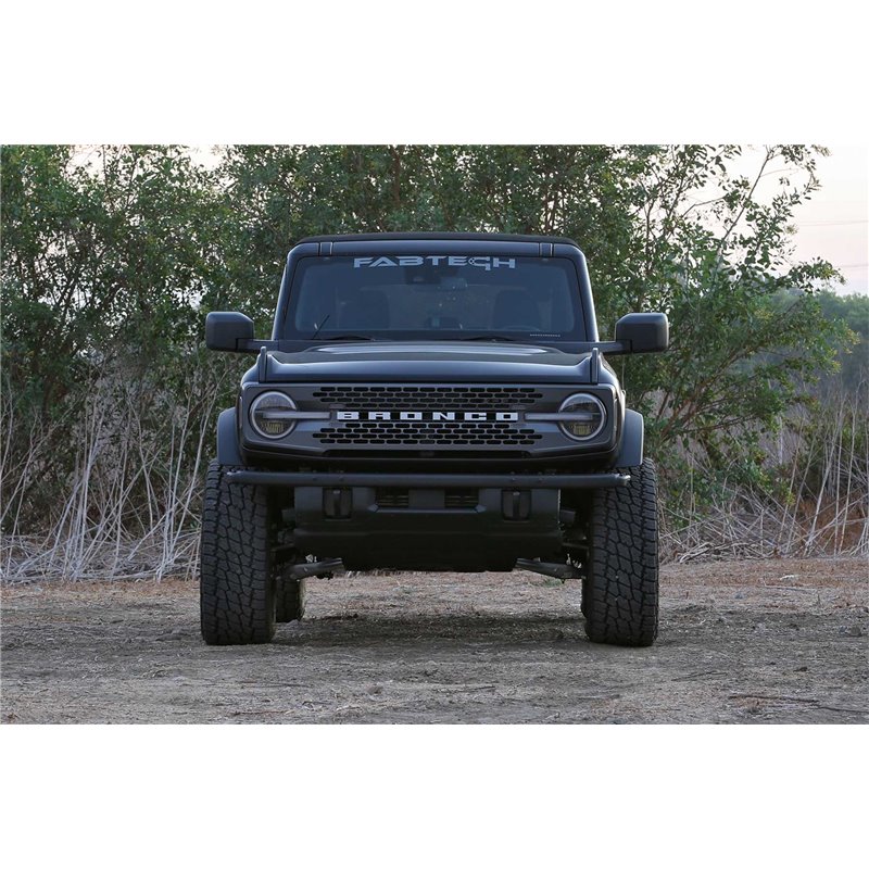 Fabtech | Uniball UCA Lift System w/Shocks - 3 in. - Bronco 2.3T / 2.7T / 3.0T 2021-2022