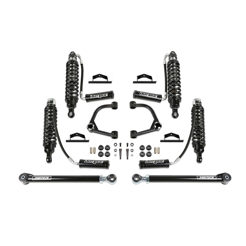 Fabtech | Uniball UCA Lift System w/Shocks - 4 in. - Bronco 2.3T / 2.7T / 3.0T 2021-2022
