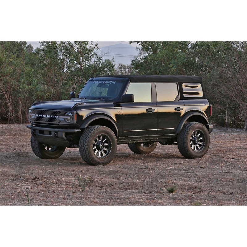 Fabtech | Uniball UCA Lift System w/Shocks - 4 in. - Bronco 2.3T / 2.7T / 3.0T 2021-2022