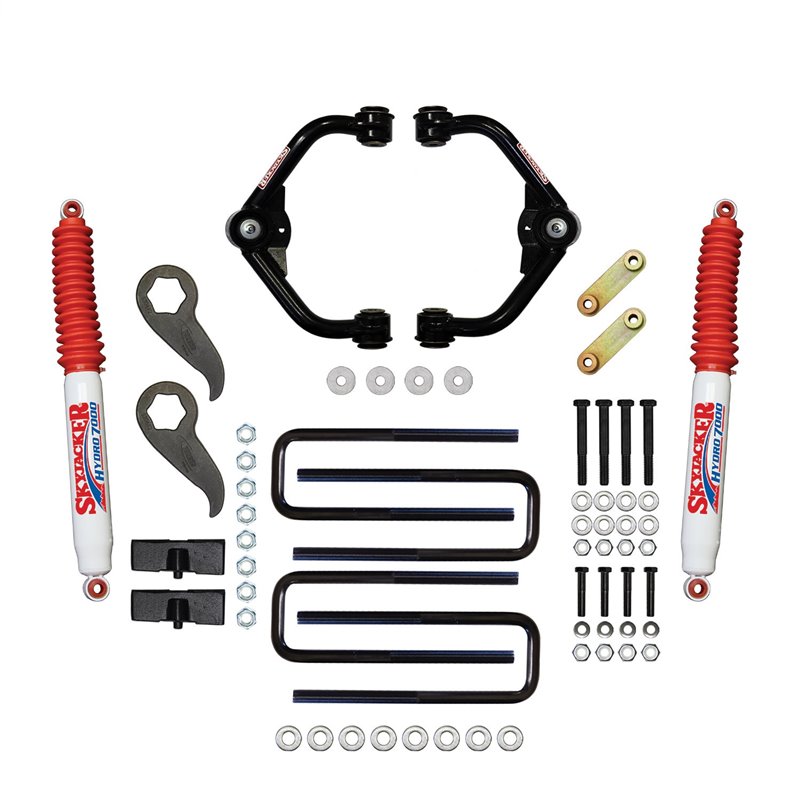 Skyjacker | 3-3.5 in. Suspension Lift Kit With Hydro 7000 Shocks. - 3 in. - Silverado / Sierra 2500 HD / 3500 HD 6.6L 2020-2023