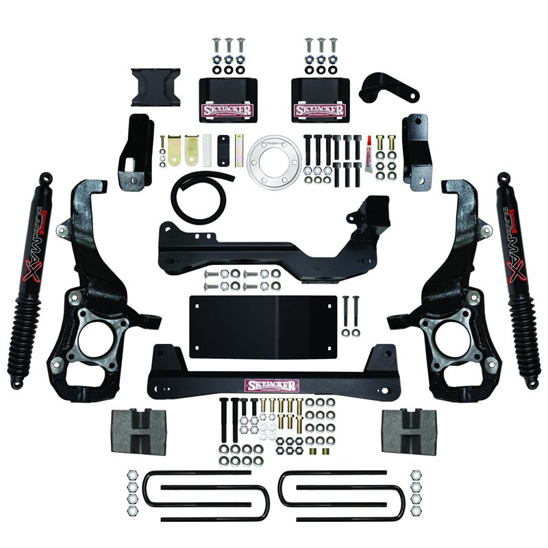 Skyjacker | 4.5 in. Suspension Lift Kit With Black Max Shocks. - 4.5 in. - F-150 2021-2022