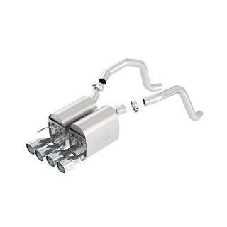 Borla | Axle-Back Exhaust S-Type II - Corvette 6.0L / 6.2L 2006-2008