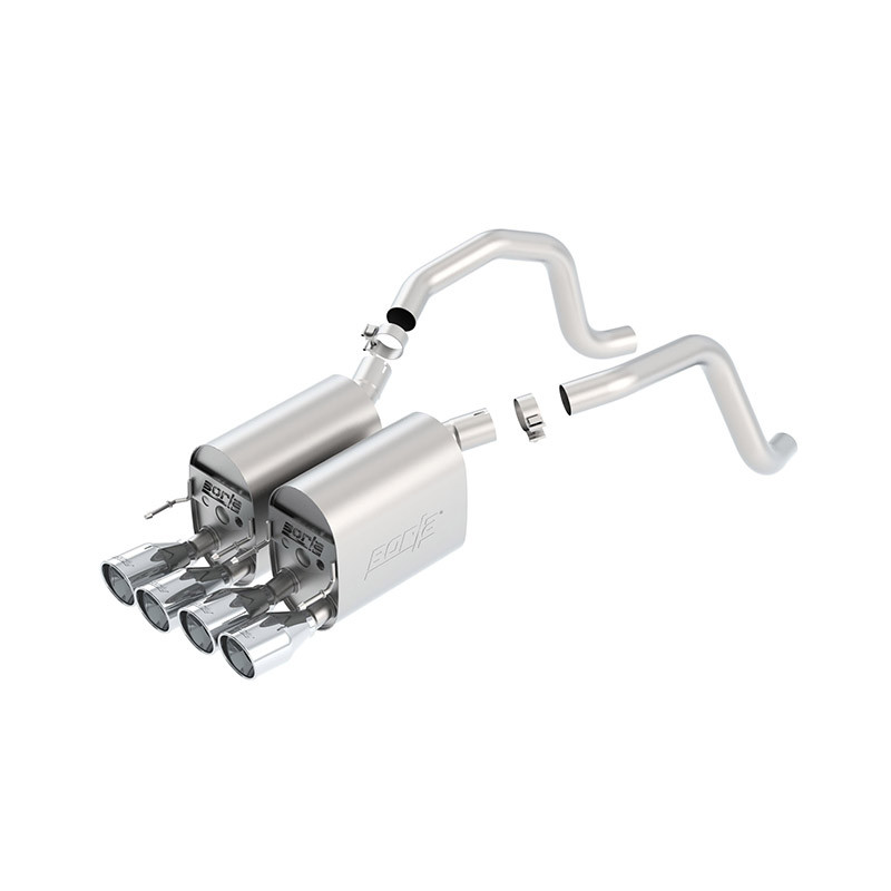 Borla | Axle-Back Exhaust S-Type II - Corvette 6.0L / 6.2L 2006-2008