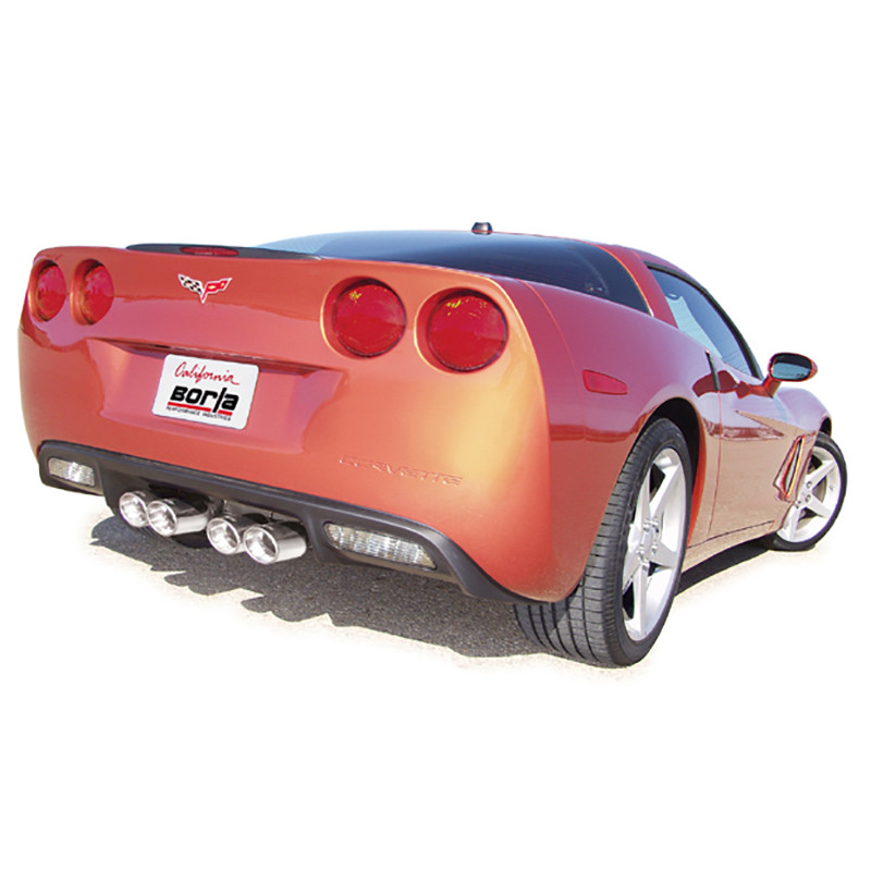 Borla | Axle-Back Exhaust S-Type II - Corvette 6.0L / 6.2L 2006-2008