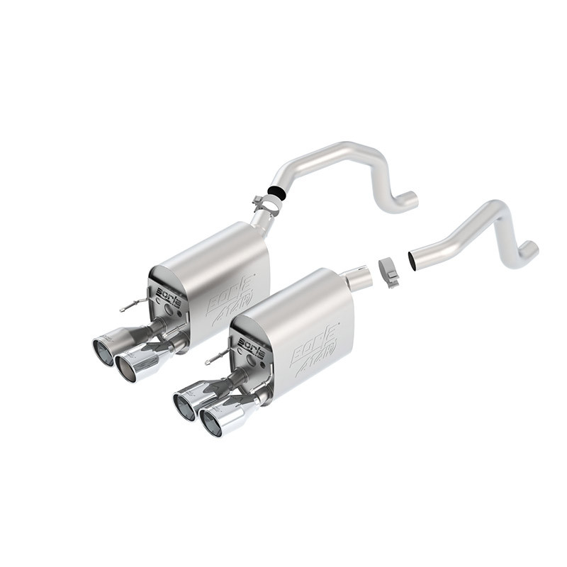 Borla | Axle-Back Exhaust ATAK - Corvette 6.0L / 6.2L 2006-2008
