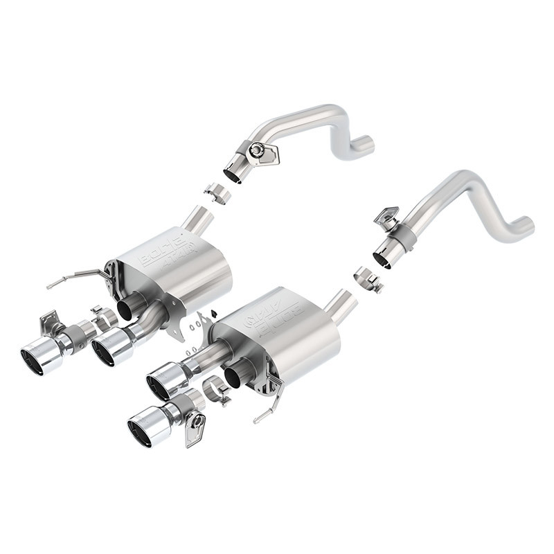 Borla | Axle-Back Exhaust ATAK - Corvette 6.2L 2014-2019