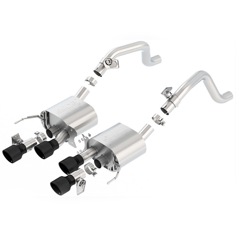 Borla | Axle-Back Exhaust ATAK - Corvette 6.2L 2014-2019