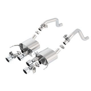 Borla | Axle-Back Exhaust S-Type - Corvette C7 Stingray 6.2L - Corvette 6.2L 2014-2019