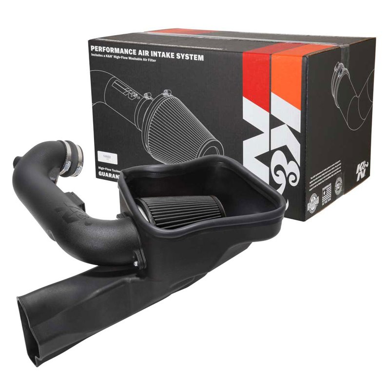 K&N | Performance Air Intake System - Mustang / GT 5.0L 2018-2023